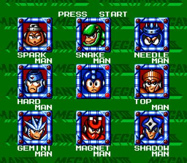 Mega Man 3/Passwords — StrategyWiki .